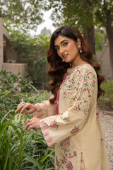 Mehru By Zebtan Unstitched 3 Piece Luxury Lawn Spring Suit-Mehru MZ-03