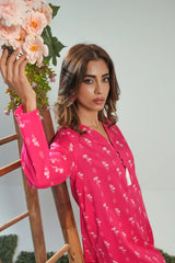 Dhaga Stitched 2 Piece Lawn Suit-Matching separate 0047