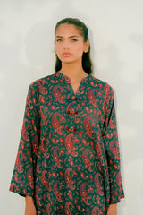 Dhaga Stitched 2 Piece Lawn Suit-Matching separate 001