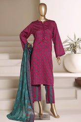 Sada Bahar Stitched 3 Piece Printed Lawn Vol-06 Suit-PR-487-Atishi
