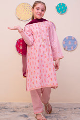 Shanzey Girls Stitched 3 Piece Printed Cambric Pret Collection'2025-SHK-4904