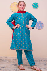 Shanzey Girls Stitched 3 Piece Printed Cambric Pret Collection'2025-SHK-4905