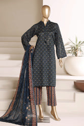 Sada Bahar Stitched 3 Piece Printed Lawn Vol-06 Suit-PR-496-Sea Green