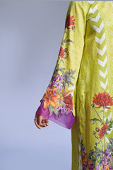 The Affordables By Mariam Malik Unstitched 3 Piece Digital Printed Lawn Collection'2025-Floral Green