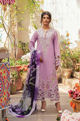 Tesoro Hemline by Mushq Unstitched 3 Piece Spring Summer Lawn Suit-HML-04-A