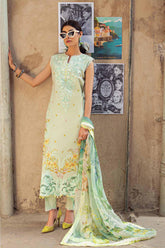 Tesoro Hemline by Mushq Unstitched 3 Piece Spring Summer Lawn Suit-HML-04-B