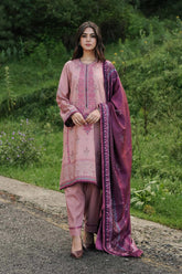 Coco by Zara Shahjahan Unstitched 3 Piece Winter Suit-ZW22-4B