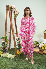 Dhaga Stitched 2 Piece Lawn Suit-Matching separate 0043