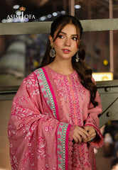 Asim Jofa Eid Signature Ajubf-02 Embroidered Jacquard 2 Pcs