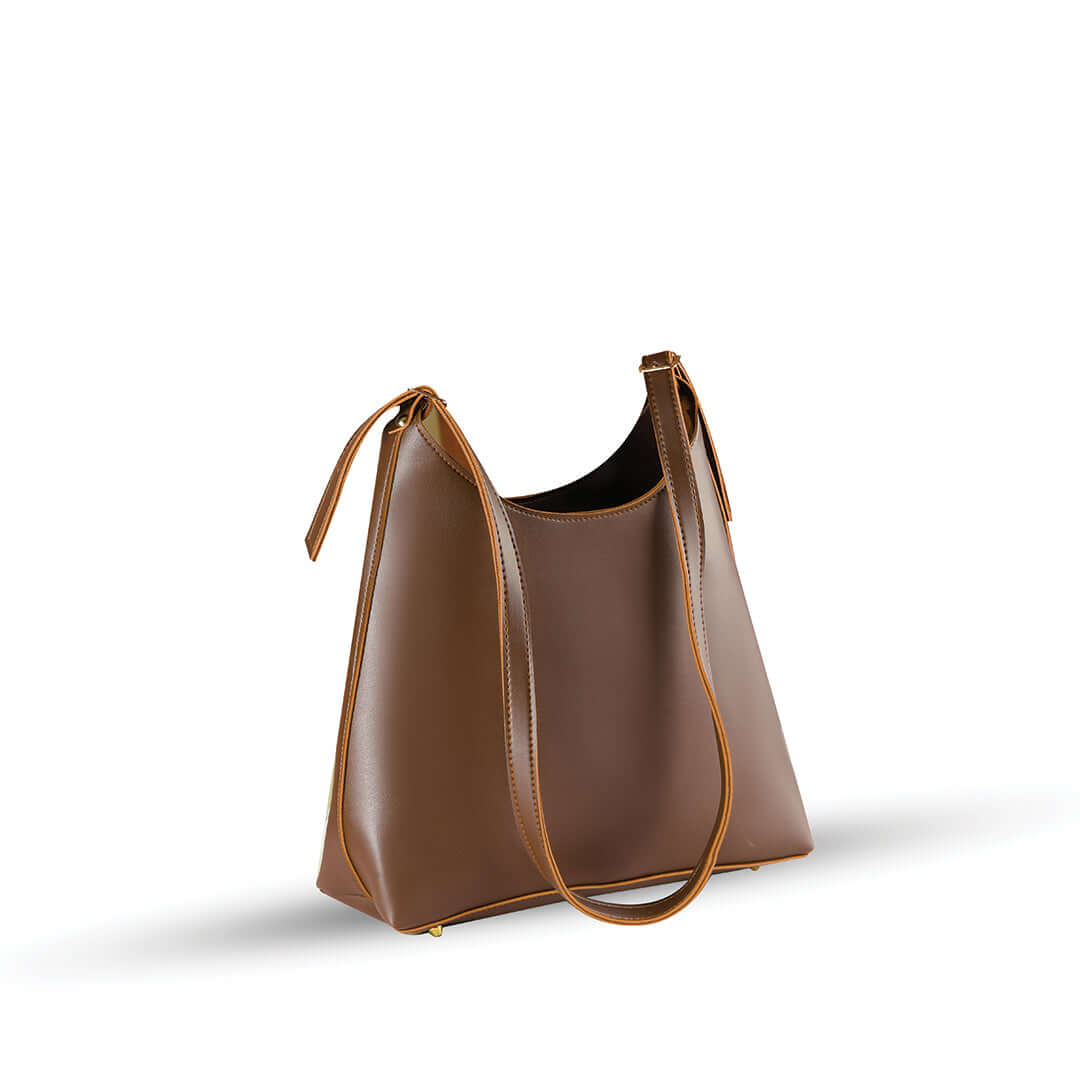 Monica Brown women's tote bag in brown by Bag X