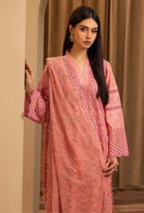Elegant By Humdum Unstitched 3 Piece Chikankari Lawn Collection-D-03