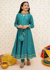 Modest Stitched 3 Piece Cotton Summer Kids Collection'2025-Rang-e-Falak