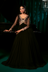 Gulab By Haniumaimaz Stitched 2 Piece Formals Suit-LARAIB