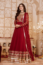 Hania Amir Edit By Asma & Sidra Stitched Formals Suit-Hania