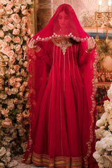 Haniumaimaz Stitched Formals Suit-SURKH