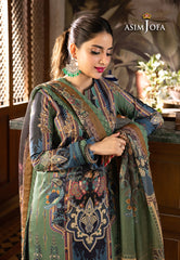 Asim Jofa Rania Pre-Winter '23 Ajrw-24 Designers Stitched Printed Premium Winter Cotton