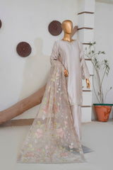 Saira Sultana Stitched Wedding Formals Suit-Haya-Fawn