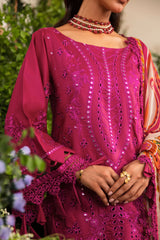 Pairi Daeza By Nine Needles Unstitched 3 Piece Luxury Lawn Collection'2025-Bloom-NL-06