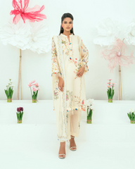 Amal Unstitched 3 Piece Printed Lawn Collection