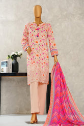 Aashkaar By HZ Stitched 3 Piece Emb Lawn Vol-06 Suit-LPE-512
