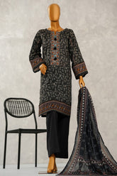 Aashkaar By HZ Stitched 3 Piece Emb Lawn Vol-06 Suit-LPE-515
