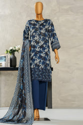 Aashkaar By HZ Stitched 3 Piece Emb Lawn Vol-06 Suit-LPE-518