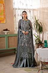 Aura By Zebtan Unstitched 3 Piece Formals Vol-03 Collection'2026-AR-09