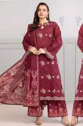 Zellbury Unstitched 3 Piece Lawn Vol-07 Collection'2025-WUS-30524
