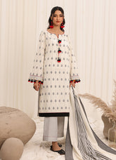 Zlooms 3 Pc Yarn Dyed Unstitched Suit - ZL25-C10-03