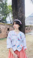Urban Cut Cotton Printed Shirt