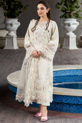 Motifz Unstitched 3 Piece Premium Emb Lawn Vol-02 Suit-5319-Marceline