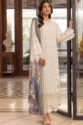 Motifz Unstitched 3 Piece Premium Emb Lawn Vol-02 Suit-5324-Sidonie