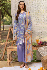 Rang By Motifz Unstitched 3 Piece Printed Lawn 3 Suit-5354-Savahhah