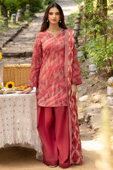 Rang By Motifz Unstitched 3 Piece Printed Lawn 3 Suit-5356-Naryman