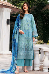 Amal By Motifz Unstitched 3 Piece Digital Printed Emb Lawn Vol-02 Suit-5368-Opal