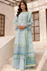Umang By Motifz Unstitched 3 Piece Digital Printed Emb Lawn 2 Suit-5411-SIRA