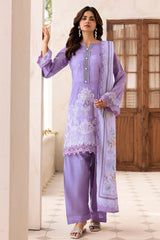 Umang By Motifz Unstitched 3 Piece Digital Printed Emb Lawn 2 Suit-5415-LEAH