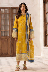 Umang By Motifz Unstitched 3 Piece Digital Printed Emb Lawn 2 Suit-5416-USWA