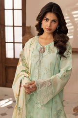 Umang By Motifz Unstitched 3 Piece Digital Printed Emb Lawn 2 Suit-5418-ALYSSA