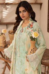 Umang By Motifz Unstitched 3 Piece Digital Printed Emb Lawn 2 Suit-5418-ALYSSA