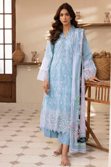 Umang By Motifz Unstitched 3 Piece Digital Printed Emb Lawn 2 Suit-5420-JANE
