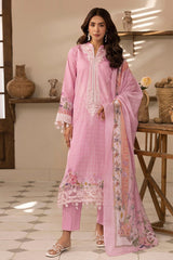 Umang By Motifz Unstitched 3 Piece Digital Printed Emb Lawn 2 Suit-5421-VERA
