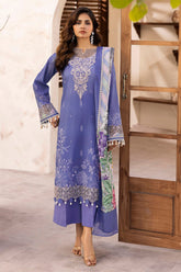 Umang By Motifz Unstitched 3 Piece Digital Printed Emb Lawn Suit-5467-DANA