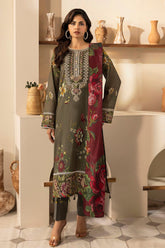 Umang By Motifz Unstitched 3 Piece Digital Printed Emb Lawn Suit-5470-NANCY