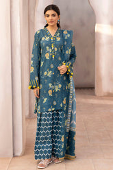 Rang By Motifz Unstitched 3 Piece Printed Lawn 2 Suit-5522-BREA
