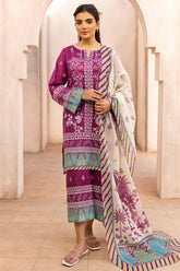 Rang By Motifz Unstitched 3 Piece Printed Lawn 2 Suit-5524-NERISSA