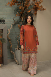 Everywear by Qariney Stitched 2 Piece Collection'2025-Rustic Charm