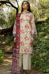Rang By Motifz Unstitched 3 Piece Printed Lawn 3 Suit-5561-Neha