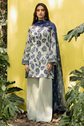 Rang By Motifz Unstitched 3 Piece Printed Lawn 3 Suit-5563-Sanam