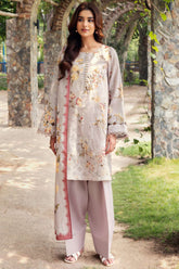 Umang By Motifz Unstitched 3 Piece Digital Printed Emb Lawn 3 Collection'2025-5569-Voilet